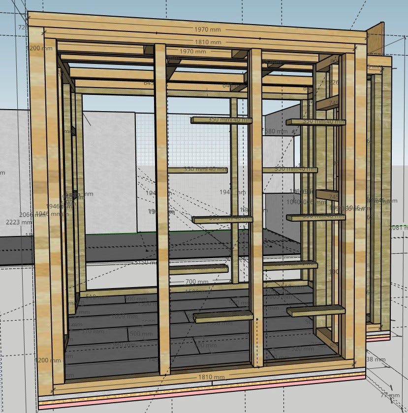 Ventilation diagram