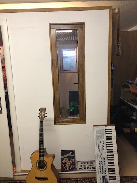The door and front window