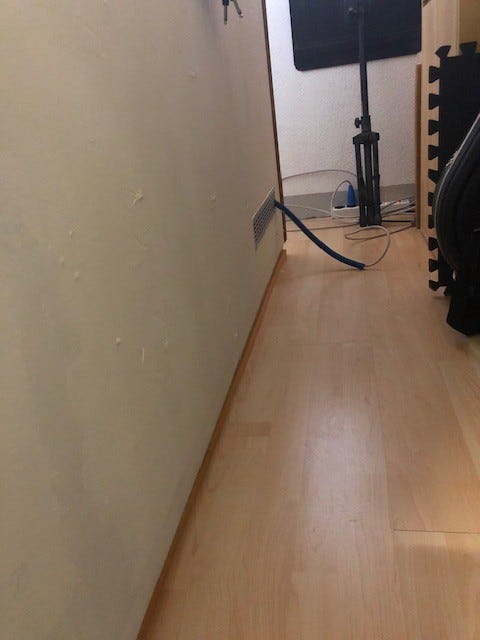 The box for the fan and air outlet